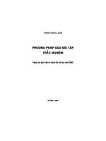 Phương pháp giải bài tập hóa vô vơ