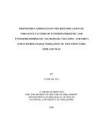 Proteomics approach on the identification of virulence factors of enteropathogenic and enterohemorrhagic escherichia coli (EPEC and EHEC) and further characterization of two effectors  espb and nlei 