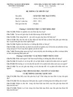 ĐỀ CƯƠNG GDHĐC CHÍNH THỨC