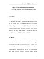 Growth and transmission electron microscopy studies of nanomaterials 5 7 