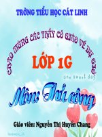 Slide cắt, dán hình chữ nhật (tiết 1) 