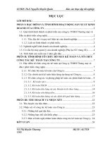 Báo cáo thực tập tốt nghiệp tại Công ty TNHH Thương mại và Đầu tư phát triển công nghệ