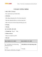 Giáo án ngữ văn 8 bài 31 văn bản tường trình 