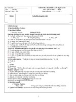 TUYỂN TẬP ĐỀ THI LỚP 4: TV, TOÁN, LỊCH SỬ, ĐỊA LÝ, ...