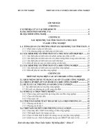 Đồ án thiết kế cung cấp điện cho khu công nghiệp tại đồng nai