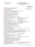 KT SINH THÁI HỌC HAY KHÓ