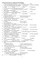 100 cau trac nghiem on thi HSG