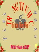 Slide nhu cầu nước của thực vật 