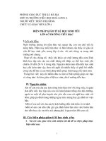 SÁNG KIẾN KINH NGHIỆM: Biện pháp giảm tỉ lệ học sinh yếu lớp 4.