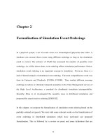 A framework for formalization and characterization of simulation performance 2 