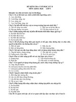 Đề thi CKII Lop 5