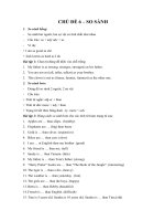 Chủ đề 05   So sánh