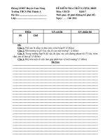 Đề thi GDCD 7