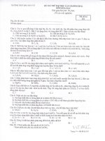 Thi thử 2011 THPT Đào Duy Từ Lần 3