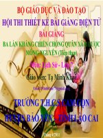 Ba lần kháng chiến chống quân xâm lược Mông  Nguyên Phần III