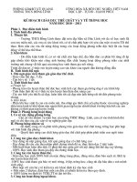 KH  GDTC Y tế Trường học