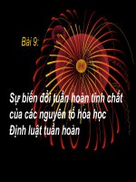 su bien doi tuan hoan tinh chat