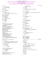 BÍ QUYẾT HỌC GIỎI VẬT LÝ