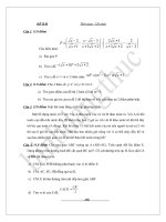 Đề thi thử vào 10 năm học 2011 2012 THCS Nghĩa Lâm