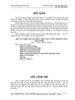 Thiết kừ tổ chức thi công công trình cống bảo linh