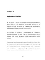 A framework for formalization and characterization of simulation performance 4 