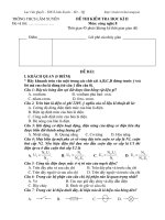 Đề thi CN 8   KII (Sơn Dương 10 11)