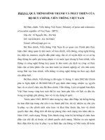 TỔNG KẾT VIỆC THỰC HIỆN CHƯƠNG TRÌNH CÔNG TÁC của BỘ bưu CHÍNH, VIỄN THÔNG VIỆT NAM