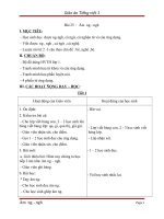 Giáo án tiếng việt 1 bài 25 âm NG, NGH 