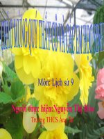 Bài 33  tiết 49: Việt Nam trên đường đổi mới đi lên CNXH (Từ năm 1986 đến năm 2000)