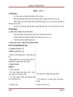 Giáo án tiếng việt 1 bài 1 âm e 