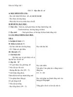 Giáo án tiếng việt 1 bài 33 vần ôi ơi 