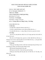 Giáo án phát triển ngôn ngữ