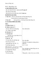 Giáo án tiếng việt 1 bài 30 vần UA ưa 