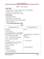 Giáo án tiếng việt 1 bài 24 âm q, QU, GI 