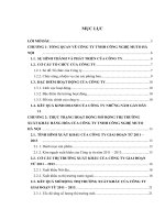 Thực trạng và giải pháp mở rộng thị trường xuất khẩu hàng hóa của Công ty TNHH Công nghệ Muto Hà Nội