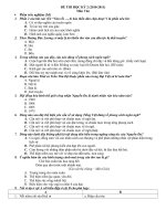 Đề thi học kì 2 (2010 2011)  Môn Văn Lớp 10