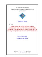 khảo sát sự đề kháng của vi khuẩn escherichia coli đối với kháng sinh nhóm beta lactam phổ rộng trên gà thả vườn tại hai trại thuộc huyện mỏ cày bắc tỉnh bến tre