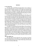 Tóm tắt luận án chẩn đoán hư hỏng của hộp số bánh răng bằng phân tích thời gian – tần số các dao động cơ học