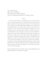 Minimizing queueing delays in computer networks 1 