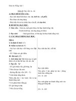 Giáo án tiếng việt 1 bài 40 vần IU êu 