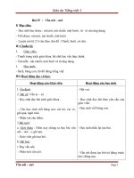 Giáo án tiếng việt 1 bài 35 vần uôi ươi 