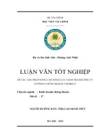 :  GIẢI PHÁP NÂNG CAO NĂNG LỰC CẠNH TRANH CÔNG TY CỔ PHẦN CHỨNG KHOÁN VNDIRECT