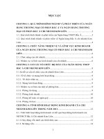 Báo cáo thực tập tổng hợp tại Ngân hàng Bắc Á chi nhánh Kim Liên