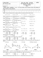 DE THI KY 2 TOAN 8 (lop chon)