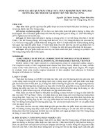 ĐÁNH gái kết QUẢ PHẪU THUẬT sửa TOÀN bộ BỆNH THẤT PHẢI HAI ĐƯỜNG RA CHO TRẺ EM tại BỆNH VIỆN NHI   TRUNG ƯƠNG 