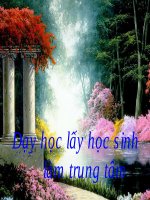 DH lấy HS làm trung tâm