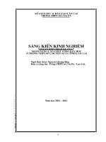 Một số biện pháp quản lý nhằm nâng cao chất lượng dạy học ở trường THPT số 2 huyện Sapa tỉnh Lào Cai
