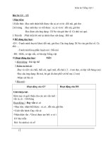 Giáo án tiếng việt 1 bài 34 vần UI ưi 