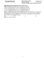 de thi thu  dai hoc lan 2 truong thpt havanmao