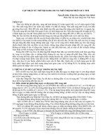 CẬP NHẬT xử TRÍ nội  KHOA RUNG NHĨ ở BỆNH NHÂN SUY TIM 